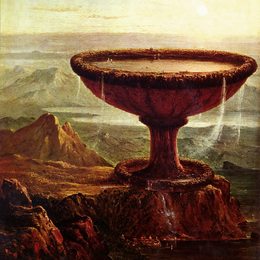《泰坦的高脚杯》托马斯·科尔(Thomas Cole)高清作品欣赏