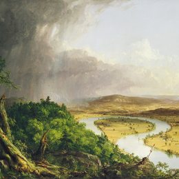 《从霍山看》托马斯·科尔(Thomas Cole)高清作品欣赏