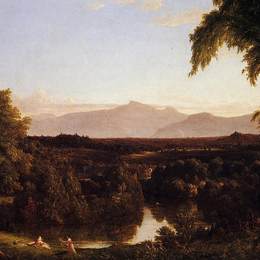 《卡特里克初秋论》托马斯·科尔(Thomas Cole)高清作品欣赏