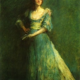 《传通媒体》托马斯·杜因(Thomas Dewing)高清作品欣赏