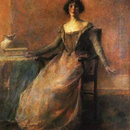 《潘多拉》托马斯·杜因(Thomas Dewing)高清作品欣赏