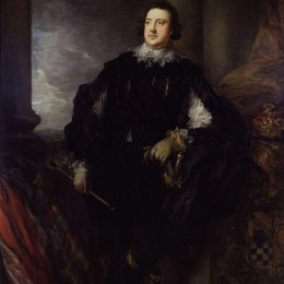 《查尔斯霍华德，诺福克公爵第十一》托马斯·庚斯博罗(Thomas Gainsborough)高清作品欣赏