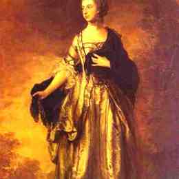 托马斯·庚斯博罗(Thomas Gainsborough)高清作品:Isabella, Viscountess Molyneux