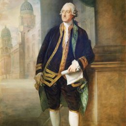 《约翰蒙塔古，第三届三明治伯爵》托马斯·庚斯博罗(Thomas Gainsborough)高清作品欣赏