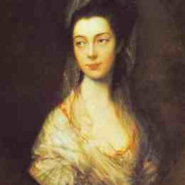 托马斯·庚斯博罗(Thomas Gainsborough)高清作品:Mrs. Christopher Horton, later Anne, Duchess of Cumberland