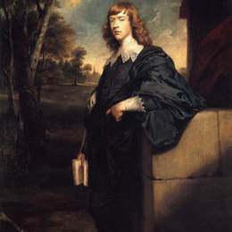《乔治斯宾塞的肖像，第二伯爵斯宾塞》托马斯·庚斯博罗(Thomas Gainsborough)高清作品欣赏