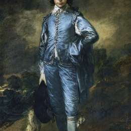 托马斯·庚斯博罗(Thomas Gainsborough)高清作品:The Blue Boy (Portrait of the Jonathan Buttall)