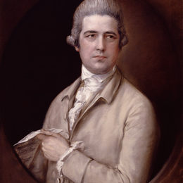 《托马斯林利的肖像》托马斯·庚斯博罗(Thomas Gainsborough)高清作品欣赏