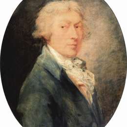 《自画像》托马斯·庚斯博罗(Thomas Gainsborough)高清作品欣赏