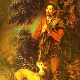 《樵夫》托马斯·庚斯博罗(Thomas Gainsborough)高清作品欣赏