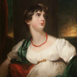 托马斯·劳伦斯(Thomas Lawrence)高清作品:Lady Maria Hamilton