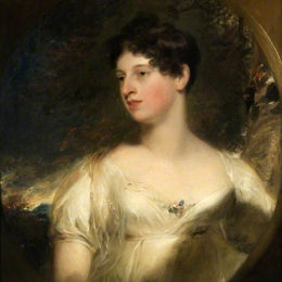 《约翰特罗维尔夫人》托马斯·劳伦斯(Thomas Lawrence)高清作品欣赏