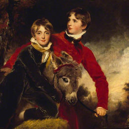 托马斯·劳伦斯(Thomas Lawrence)高清作品:The Masters Pattison. William Henry Ebenezer Pattison, and H