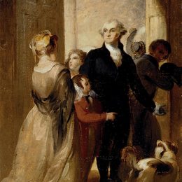 《华盛顿家庭》托马斯·苏利(Thomas Sully)高清作品欣赏