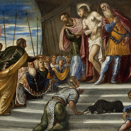 丁托莱托(Tintoretto)高清作品:Ecce Homo(Pontius Pilate Presenting Christ to the Crowd)