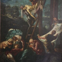 《十字架的下降》丁托莱托(Tintoretto)高清作品欣赏