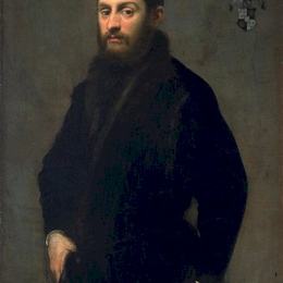 丁托莱托(Tintoretto)高清作品:Young Man of the Renialme Family