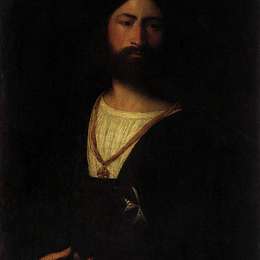 《马耳他骑士》提香·韦切利奥(Titian)高清作品欣赏