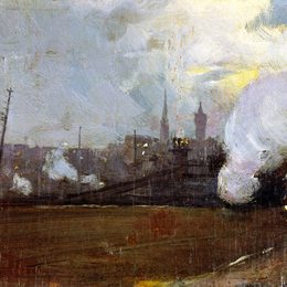《晚上火车到山楂》汤姆·罗伯茨(Tom Roberts)高清作品欣赏