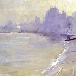 汤姆·罗伯茨(Tom Roberts)高清作品:The Towpath, Putney