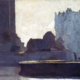 《特拉法加广场》汤姆·罗伯茨(Tom Roberts)高清作品欣赏