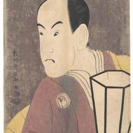 东洲斋写乐(Tōshūsai Sharaku)高清作品:Bandō Hikosaburō III as Sagisaka Sanai in the Play &amp;ampquot