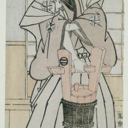 东洲斋写乐(Tōshūsai Sharaku)高清作品:Ichikawa Komazō III as Nitta Yoshisada