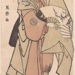 东洲斋写乐(Tōshūsai Sharaku)高清作品:Segawa Kikunojo III in an Unidentified Role