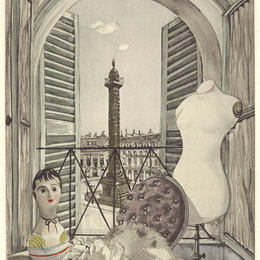 《旺多姆》藤田嗣治(Tsuguharu Foujita)高清作品欣赏