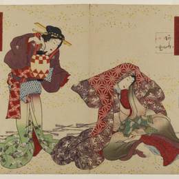 《根基》歌川国贞(Utagawa Kunisada)高清作品欣赏
