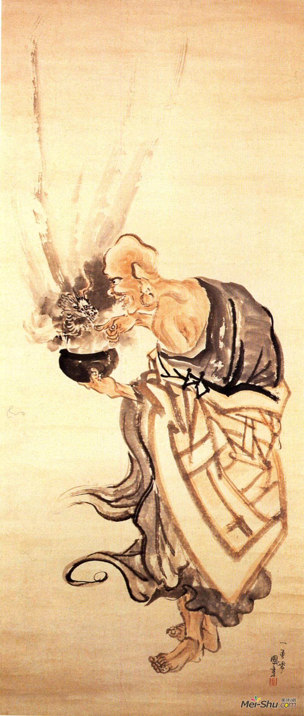阿罗汉汉达卡歌川国芳utagawakuniyoshi高清作品欣赏