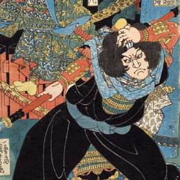 《我国八百大英雄》歌川国芳(Utagawa Kuniyoshi)高清作品欣赏