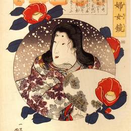 《常磐工正的雪》歌川国芳(Utagawa Kuniyoshi)高清作品欣赏