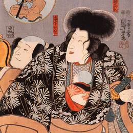 《女性幻象》歌川国芳(Utagawa Kuniyoshi)高清作品欣赏