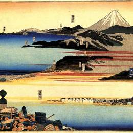 《东海道五十三站》歌川国芳(Utagawa Kuniyoshi)高清作品欣赏
