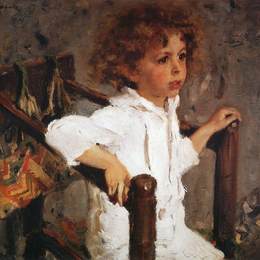 《米卡莫罗佐夫》瓦伦丁·谢罗夫(Valentin Serov)高清作品欣赏