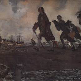 《彼得大帝》瓦伦丁·谢罗夫(Valentin Serov)高清作品欣赏