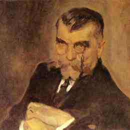 瓦伦丁·谢罗夫(Valentin Serov)高清作品:Portrait of Alexei Stakhovich