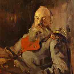 《大公米哈伊尔·尼古拉耶维奇的肖像》瓦伦丁·谢罗夫(Valentin Serov)高清作品欣赏