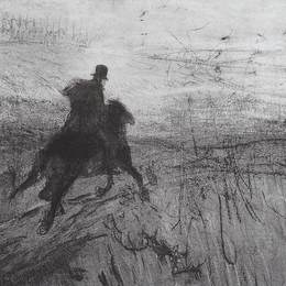 《普希金在村里》瓦伦丁·谢罗夫(Valentin Serov)高清作品欣赏