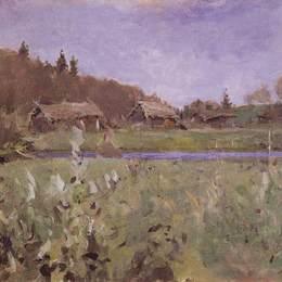 《棚屋》瓦伦丁·谢罗夫(Valentin Serov)高清作品欣赏