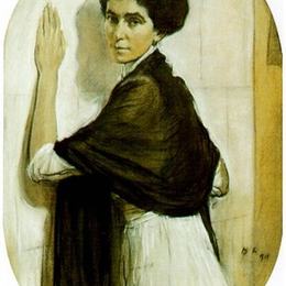 瓦伦丁·谢罗夫(Valentin Serov)高清作品:Sofia Vladimirovna, born Glebova