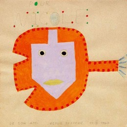 《肖像》维克多·布罗纳(Victor Brauner)高清作品欣赏