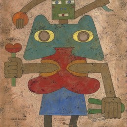 《流亡诗人》维克多·布罗纳(Victor Brauner)高清作品欣赏