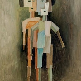 《人形的双重空间》维克多·布罗纳(Victor Brauner)高清作品欣赏