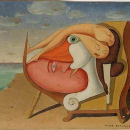 《对偶》维克多·布罗纳(Victor Brauner)高清作品欣赏