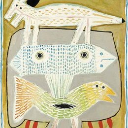 维克多·布罗纳(Victor Brauner)高清作品:Animaux claniques hominis&amp;ampés