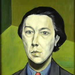 维克多·布罗纳(Victor Brauner)高清作品:Portrait of Andr&amp;ampé Breton