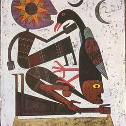 《犹太教》维克多·布罗纳(Victor Brauner)高清作品欣赏
