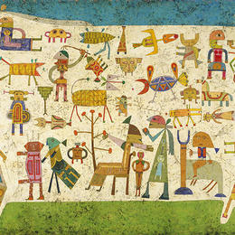 《文明序曲》维克多·布罗纳(Victor Brauner)高清作品欣赏